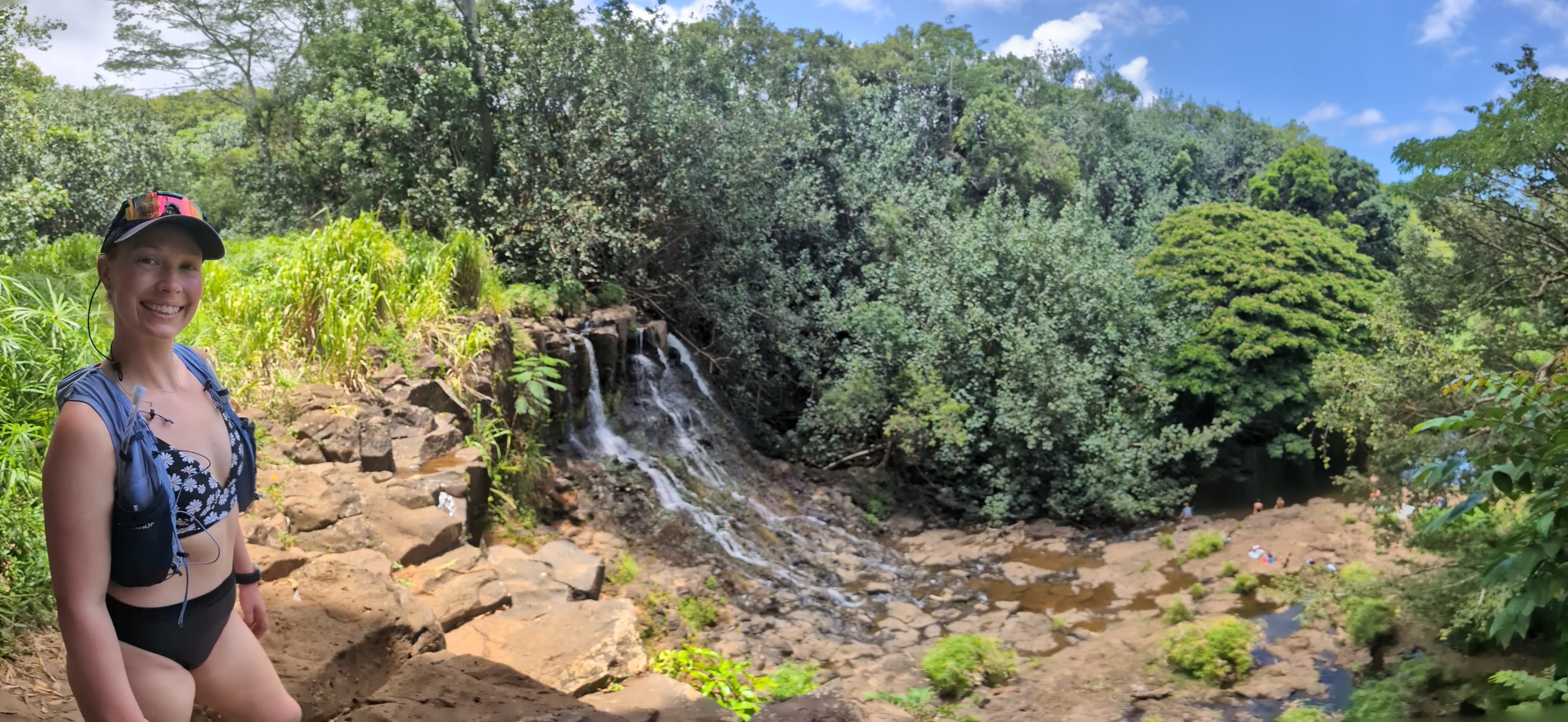 Ho'opi'i Falls swimming hole